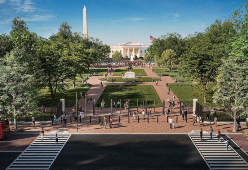 Trump Administration Proposes Permanent Fencing for Lafayette Park